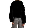 Куртка Free People Louder Please с капюшоном из искусственного меха и укороченным кроем