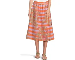 Lilly Pulitzer Юбка миди Lauderdale с плиссировкой