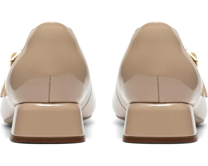 Туфли Clarks Daiss 30 Bar из лаковой кожи с ремешком и каблуком 30 мм