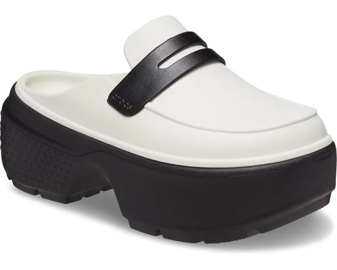 Лоферы Crocs Stomp Loafers с массивной подошвой EVA и водонепроницаемым верхом