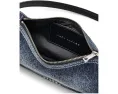 The Faded Denim Charm Shoulder Bag