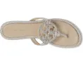 Сандалии Tory Burch Miller Knotted Pave с заклепками и стелькой из овечьей кожи