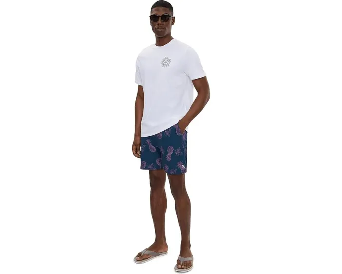 Плавки Hurley Pineapples Volley Swim Shorts с защитой UPF 50+