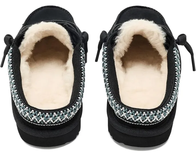 Детские тапочки UGG Kids Tasman Mule с подкладкой UGGplush и подошвой из сахарного тростника
