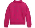 Polo Ralph Lauren Kids Свитшот-поло из флиса с принтом Polo Pony для малышей