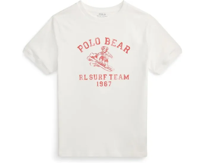 Polo Bear Cotton Jersey Tee (Big Kid)