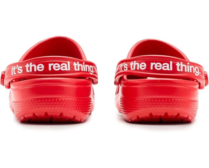 Классические кроксы Crocs Classic Coca-cola Clogs с логотипом Coca-Cola