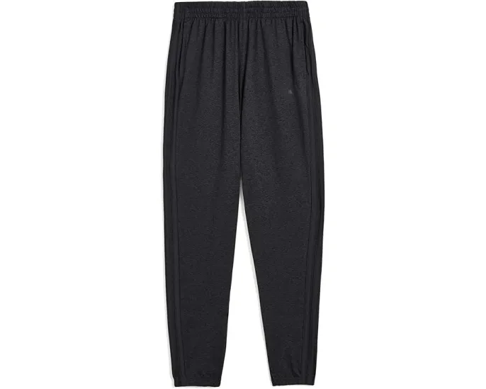 Adidas детские штаны 3-Stripe Melange для больших детей в серую меланжевую крошку