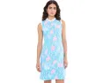 Lilly Pulitzer Платье Evangeline без рукавов бирюзовое