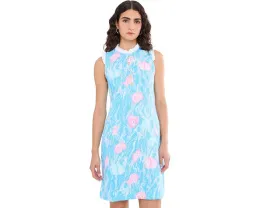 Lilly Pulitzer Платье Evangeline без рукавов бирюзовое