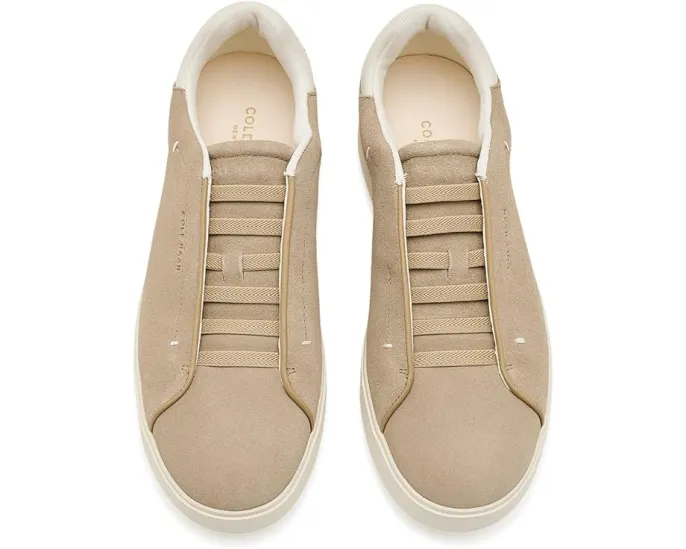 Cole Haan кроссовки Grandpro Luxe Slip On с резиновой чашечной подошвой и эластичными шнурками