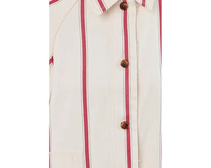 Короткая рабочая куртка Tideweave из органического хлопка от Faherty