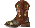Детские сапоги Roper Bailey Floral с цветочной вышивкой и квадратным носком