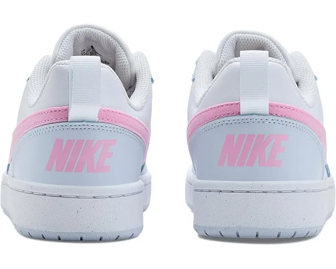 Кроссовки Nike Kids Court Borough Low Essential+ с кожаным верхом и водоотталкивающей пропиткой