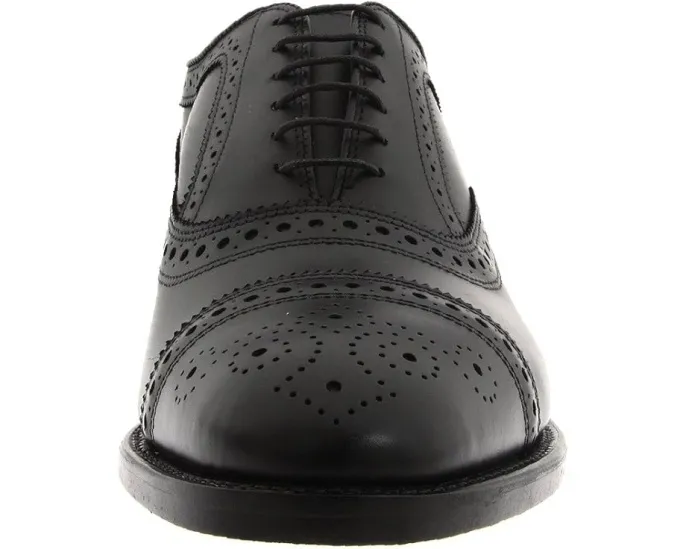 Оксфорды Allen Edmonds Strand с перфорацией и отделкой патina