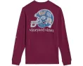 Детская футболка Vineyard Vines Sticker Football Helmet с длинным рукавом