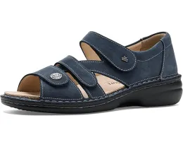 Сандалии Finn Comfort Biella-S Marine Nomad с кожаным верхом и анатомической стелькой