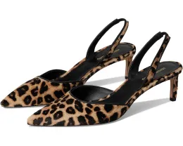 Туфли-лодочки Caroline-2 в леопардовом принте на шпильке Veronica Beard