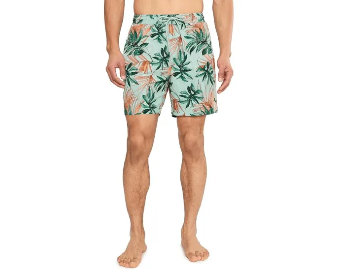 Плавки Tommy Bahama Naples Tidal Fronds 6 с принтом листьев