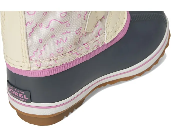 SOREL Kids Yoot Pac водонепроницаемые ботинки из нейлона с утепленной манжетой