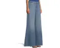 Широкие укороченные брюки 7 For All Mankind Willow Wide Crop из льна и хлопка