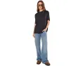 Футболка UGG Amarys Relaxed Rib из трикотажа с удобным кроем