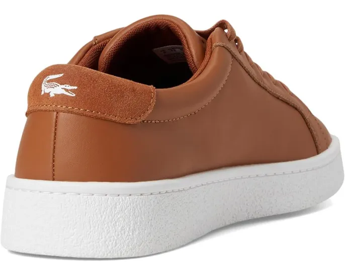 Кроссовки Lacoste Courtderby из премиальной кожи с круглым носком