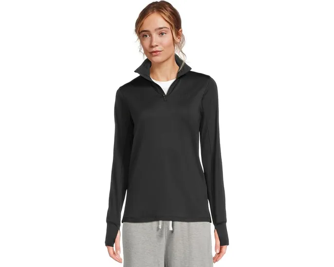 Женская футболка Craft Flow с длинным рукавом и полузастежкой из переработанного полиэстера