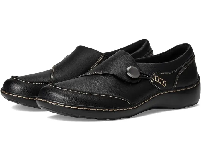 Туфли Clarks Cora Teresa с застежкой на липучке и стелькой Ultimate Comfort