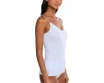 Бесшовный топ на бретелях Cotton Seamless от Hanro с V-образным вырезом