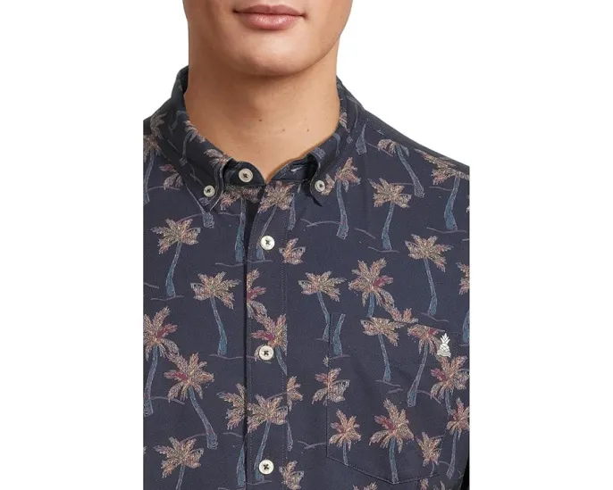 Рубашка Chubbies The Brushstroke Palms с коротким рукавом и принтом