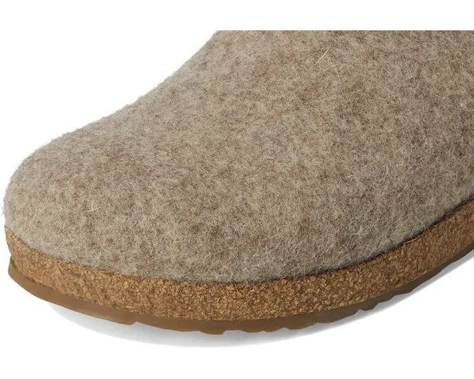 Haflinger Домашние тапочки GZH Zigzag с шерстяной стелькой и декором