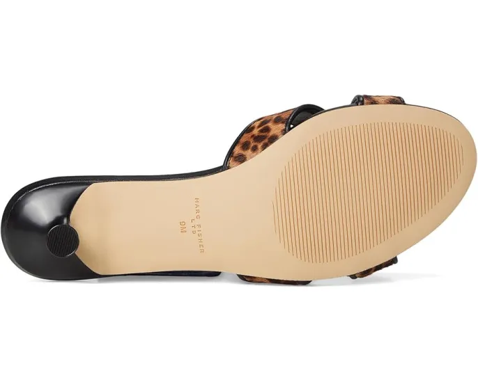 Босоножки Marc Fisher LTD Traceyly на низком каблуке с леопардовым принтом