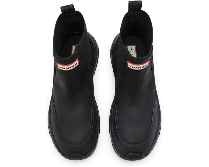Ботинки Hunter Landon кожаные водоотталкивающие повседневные щиколотка