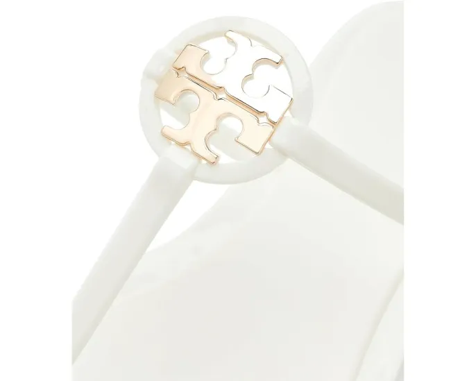 Желейные босоножки Tory Burch Mini Miller с логотипом Double T