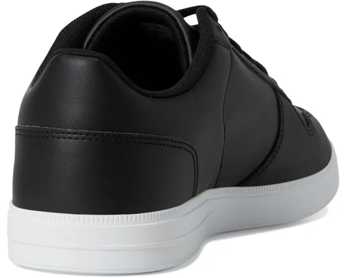 Кроссовки T-base из кожи с вышитым крокодилом Lacoste