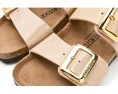 Сандалии Sydney Luxe Buckle от Birkenstock с патинированным верхом и крупными пряжками