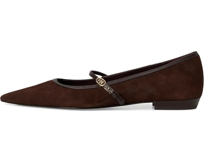 Балетки Mary Jane Tory Burch с пряжкой Double T