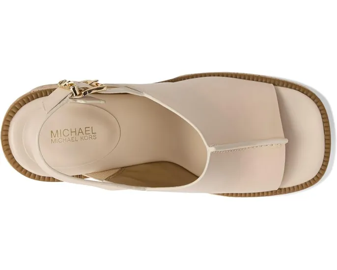 MICHAEL Michael Kors сандалии Leia на платформе с квадратным открытым носком