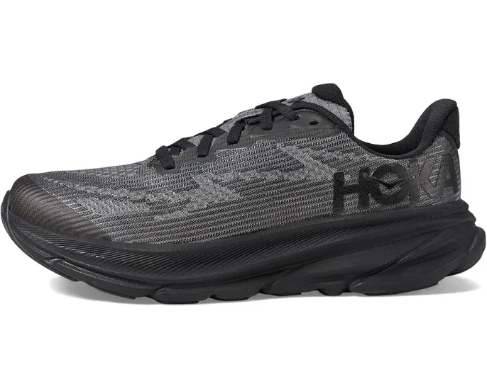 Детские кроссовки Hoka Clifton 9 с геометрией Clifton и сетчатым верхом