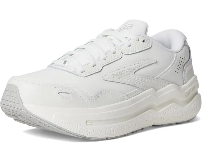 Кроссовки Brooks Ghost Max Leather с азотной амортизацией и технологией Glideroll Rocker