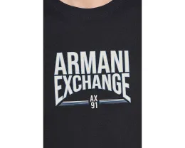 Футболка Armani Exchange с принтом 91 из хлопкового джерси
