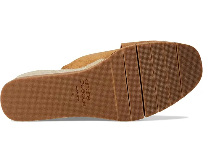 Andre Assous Filo сандалии на клиновидном каблуке обернутом джутом из испанской кожи