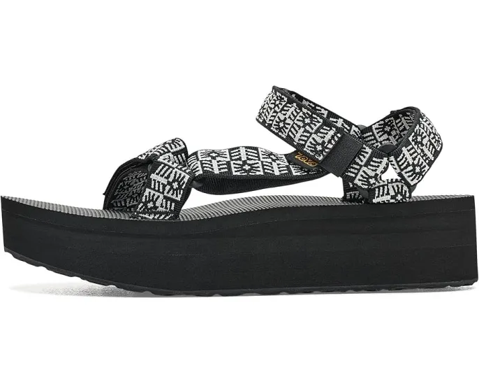 Сандалии Teva Flatform на платформе с ремешками из переработанного полиэстера