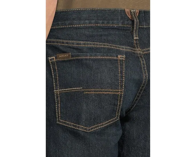 Джинсы M4 Relaxed Hansen с расклешенными штанинами и свободным кроем от Ariat