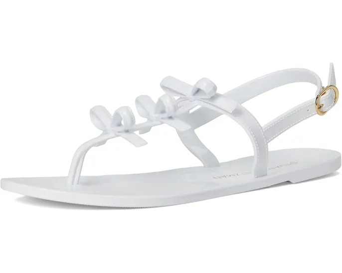 Босоножки Stuart Weitzman FELICITY MULTI JELLY с открытым носком и регулируемой пряжкой