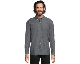 Рубашка L.L.Bean Comfort Stretch Chambray с длинным рукавом традиционного кроя навыпуск