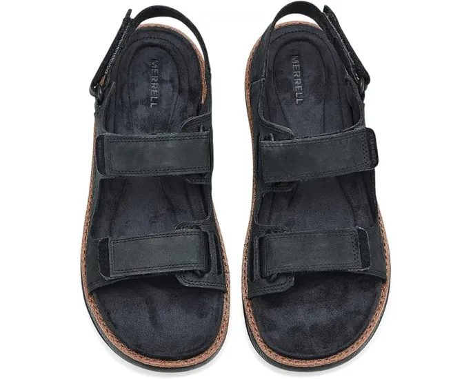 Сандалии Merrell Cove Leather Backstrap из цельнозернистой кожи с регулируемой застежкой