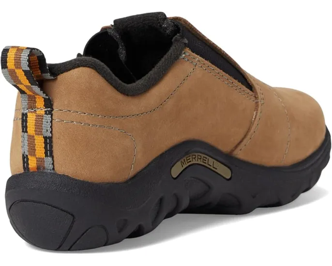 Merrell Kids Jungle Moc кожаные мокасины для детей с эластичными вставками