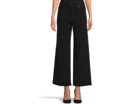 Джинсы PAIGE Anessa Petite с широкими штанинами и высокой посадкой